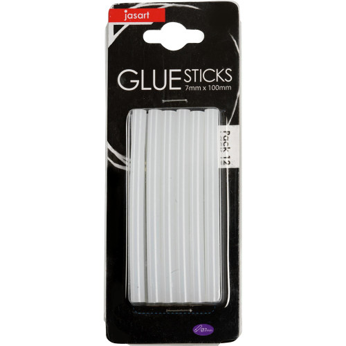 JASART GLUE GUN STICKS 7mm, Pk12