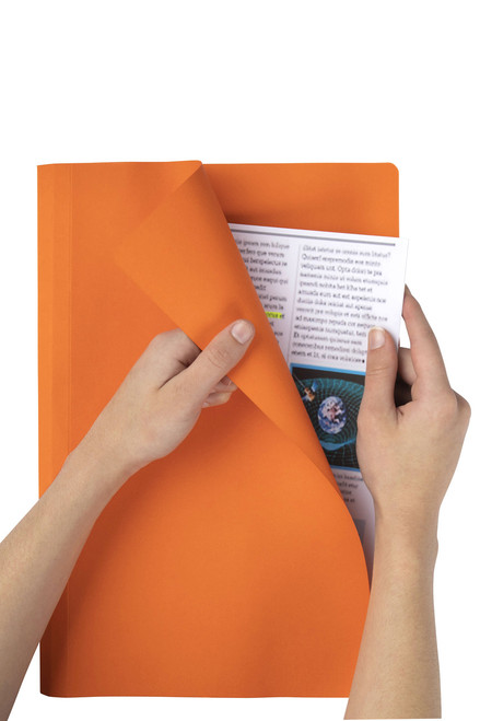 MARBIG COLOURED MANILLA FOLDER FOOLSCAP Orange 1108106 (Box of 100)