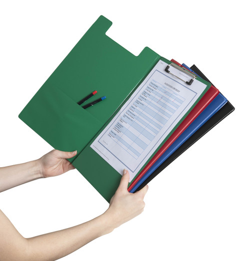 MARBIG PVC CLIPFOLDERS Foolscap Asstd