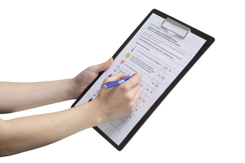 MARBIG ENVIRO CLIPBOARD A4 100% Recycled PP Black