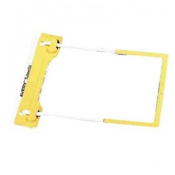 AVERY TUBECLIP FILE FASTENER Yellow Complete Bx100