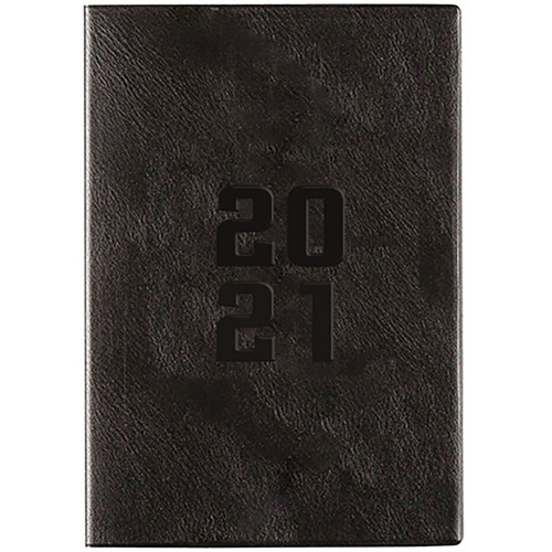 LUXE MONTHLY PLANNER DIARIES A4 Month to View Black PVC Cover (Pre-Order Now for 2027) ** ETA 2/11/2026 **