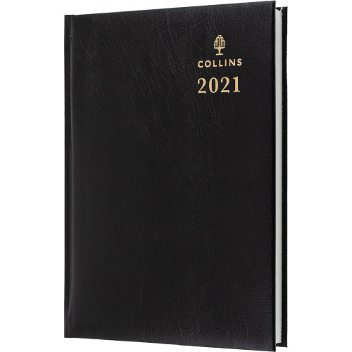 COLLINS STERLING SERIES DIARIES #384 A5 Week To Opening 1Hr Appoint. 9am-5pm Black (Sold Out for 2026)