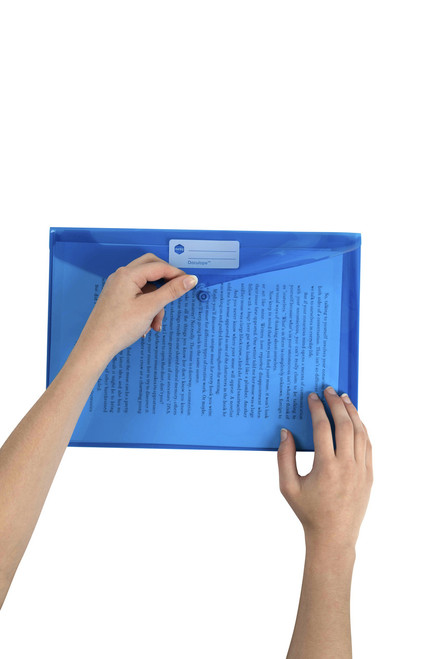 MARBIG POLYPROPYLENE DOCULOPE A4 Blue