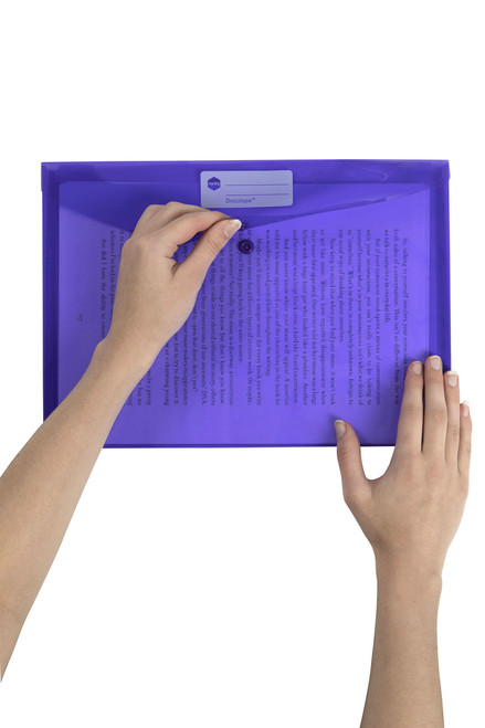 MARBIG POLYPROPYLENE DOCULOPE A4 Purple