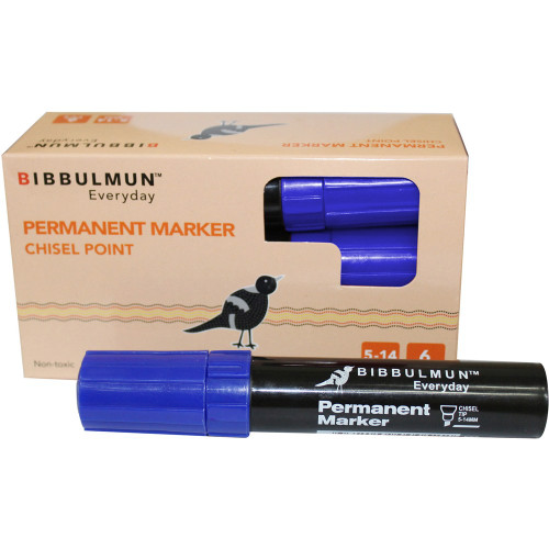 BIBBULMUN PERMANENT MARKER 810 Blue