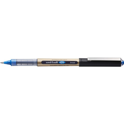 UNI-BALL ROLLERBALL PEN Eye Broad 1.0mm Blue Box of 12