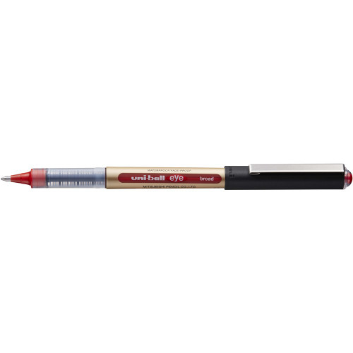 UNI-BALL LIQUID INK PEN Eye Broad 1.0mm Red Box of 12
