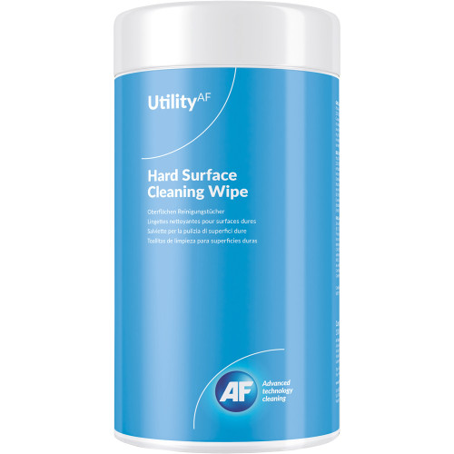 UTILITY HARD SURFACE ISOPROPYL ALCOHOL SANITISING WIPES TUB 100