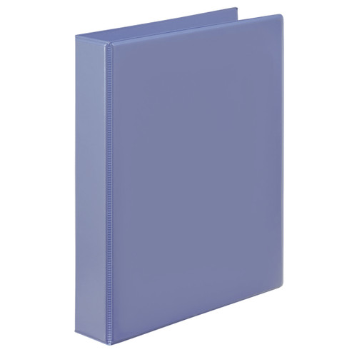 MARBIG CLEARVIEW INSERT BINDER A4 4D RING 50MM PURPLE