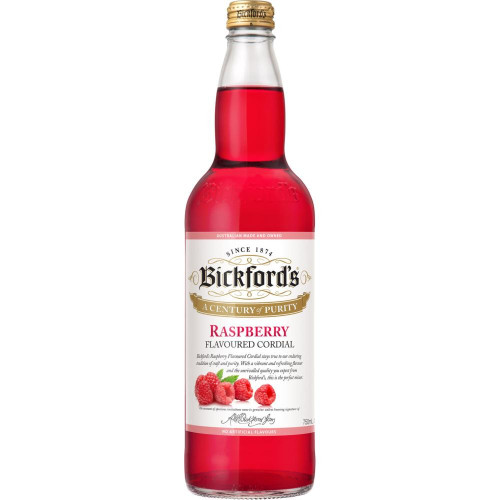 BICKFORD'S CORDIAL RASPBERRY 750ML