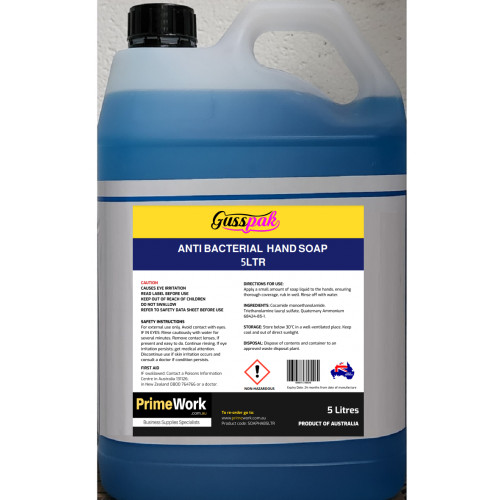 HAND WASH SOAP ANTI BACTERIAL 5LTR