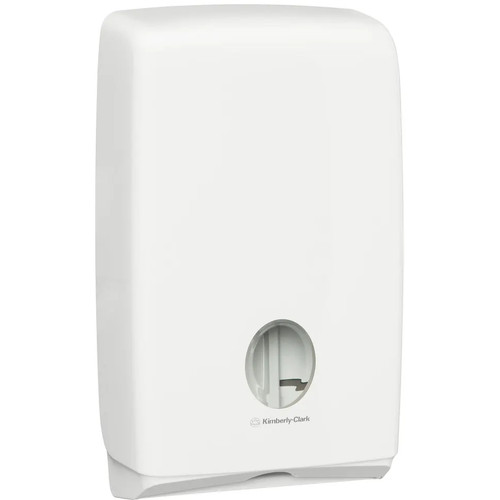 KIMBERLY CLARK COMPACT HAND TOWEL DISPENSER (70240) H38.0 X W23.9 X D8.1 CM SUITS 4440