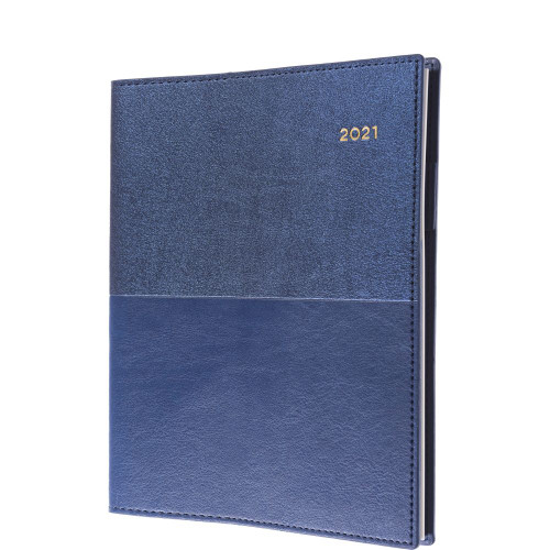 Collins Vanessa Diary Week To View Quarto Blue (2026 - Clearance - While Stocks Last)