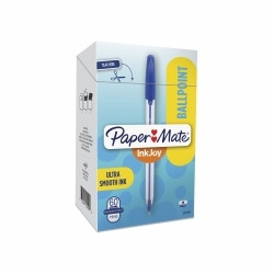 PEN PAPERMATE INKJOY 1.0MM 50ST MED BLUE Box of 60