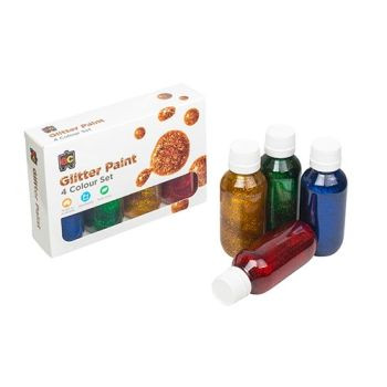 GLITTER PAINT 100ML SET 4