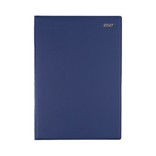 COLLINS BELMONT DIARY A4 DTP PVC CHERRY RED (Pre-Order Now for 2027) ** ETA 30/9/2026 **