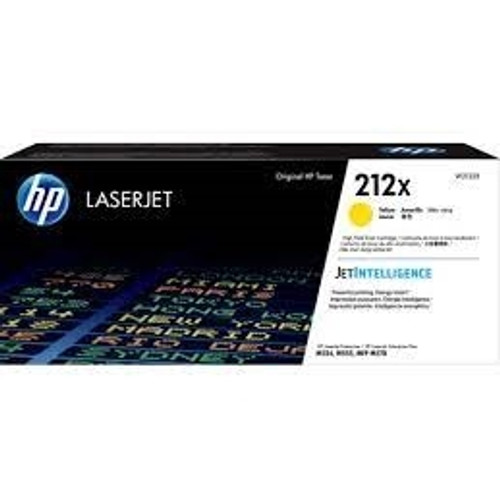 HP #212X Yellow Toner W2122X Suits HP Color Laserjet M554 / M555 / M578