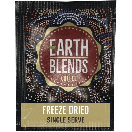 Earth Blends Coffee Freeze Dried Single Serve Sachets 1000s