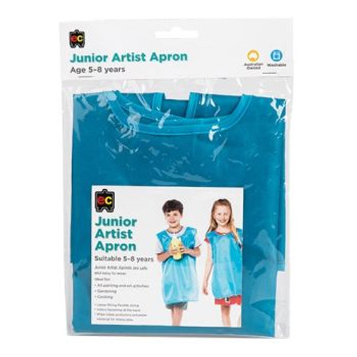 JUNIOR ARTIST APRON - LIGHT BLUE