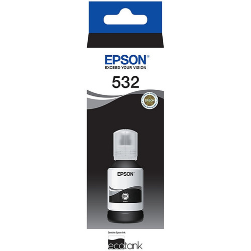 Epson T532 Original Black EcoTank Bottle Suits Epson ET M1100 / M1120 / M1170 / M2170 / M3180 / M1180