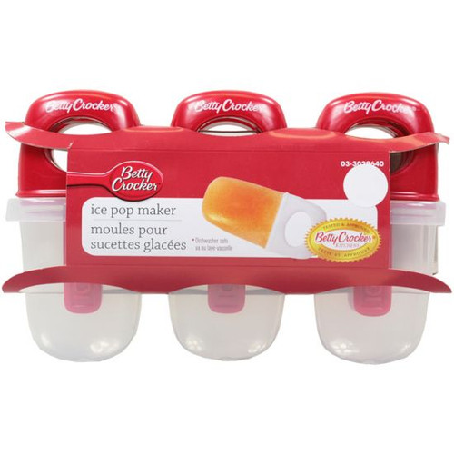 Icy Pole Maker Pack of 6 (Betty Crocker)