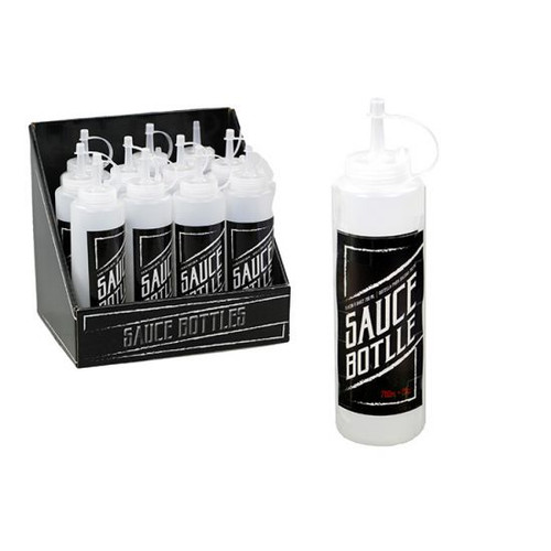 Clear Squeeze Bottle 355ml (In CDU) KA0291