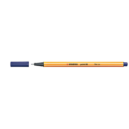 STABILO POINT 88 FINELINER NIGHTBLUE (BX10)