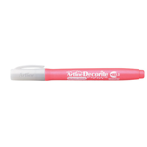 ARTLINE DECORITE METALLIC 3.0 METALLIC PINK (BX12)