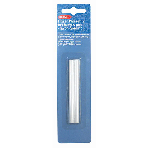 DERWENT ERASER PEN REFILL PK2