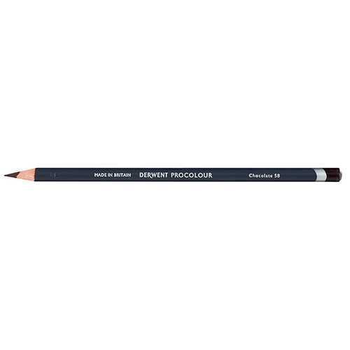 DERWENT PROCOLOUR PENCIL CHOCOLATE 58 (Box of 6)