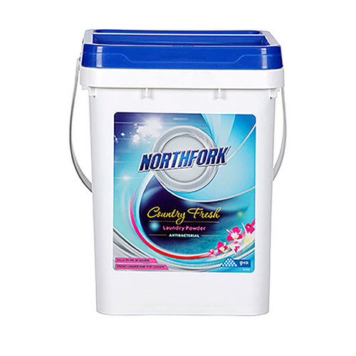 NORTHFORK ANTIBACTERIAL LAUNDRY POWDER 9KG PAIL