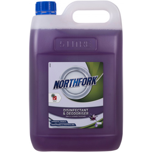 NORTHFORK GECA DEODORISER DISINFECTANT VANILLA LAVENDER 5L