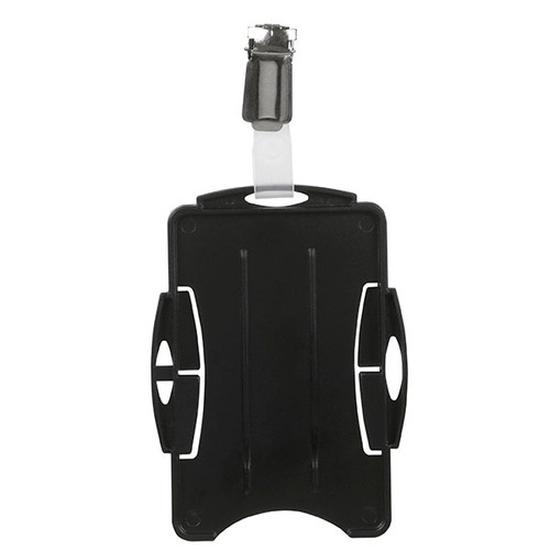 REXEL ID DUAL SECURITY PASS HOLDER BLACK