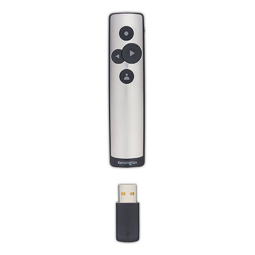 KENSINGTON POWERPOINTER WIRELESS PRESENTATION REMOTE BLACK/SILVER ** ETA 22/10/2026 **
