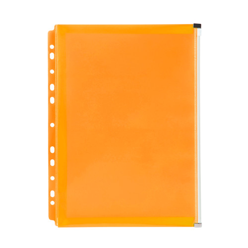 MARBIG BINDER WALLET WITH ZIP ORANGE *** While Stocks Last ***