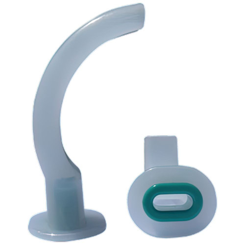 Green Small Sterile Guedel Airway Size #2, 80mm Diameter (ISO 8.0)