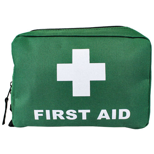 AEROBAG Small Green First Aid Bag 21 x 15 x 7.5cm, Each