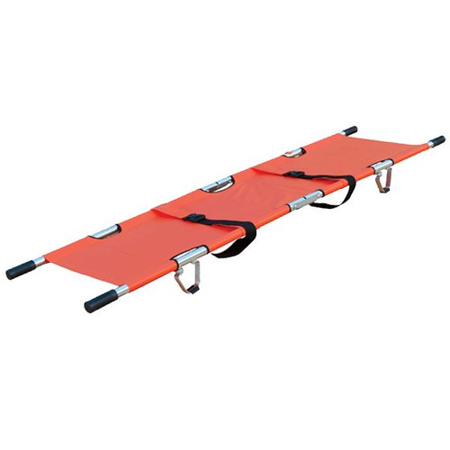 AERORESCUE Alloy Dual-Fold Emergency Pole Stretcher, Each