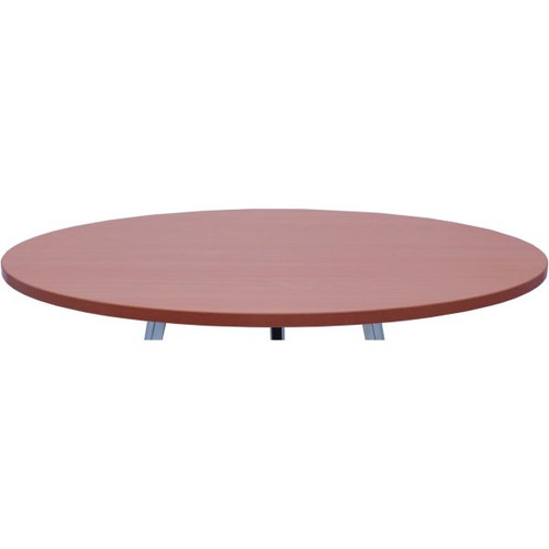 Rapidline Melamine Round Table Top Only 25mm Thick 900mm Diameter Cherry