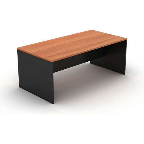 DESK 1500(W) X 750(D) X 720(H) CHERRY / CHARCOAL