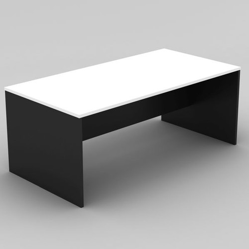 DESK 1500(W) X 750(D) X 720(H) WHITE / CHARCOAL