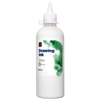 DRAWING INK 500ML WHITE