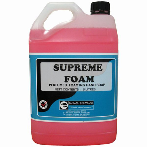 Tasman Supreme Foam Soap Pink 5 Litres