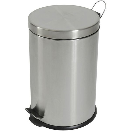 Compass Stainless Steel Round Pedal Bin 20L