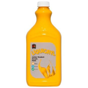 EC LIQUICRYL PAINT 2 LITRE WARM YELLOW