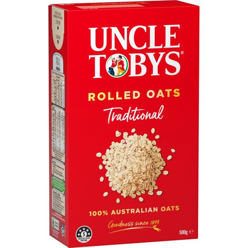 Uncle Toby's Oats Traditional Cereal 500g