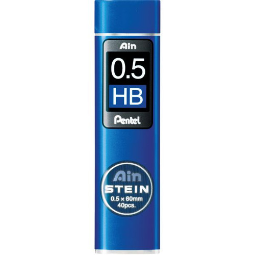 Pentel C275 Ain Stein Lead Refill 0.5mm HB Grade Tube of 40, Each
