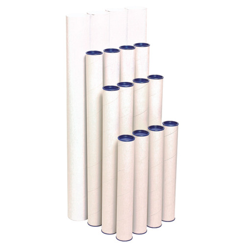 MARBIG MAILING TUBES 850x90mm Pack of 4