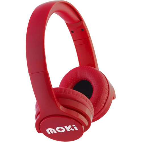 Moki Brites Bluetooth Headphones Red